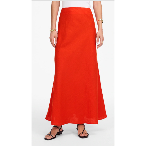 Madewell Dresses & Skirts - Madewell "Linen Maxi Slip Skirt" MSRP $128